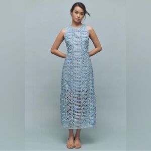 NWT Endless Rose x Anthropologie lace Midi Dress